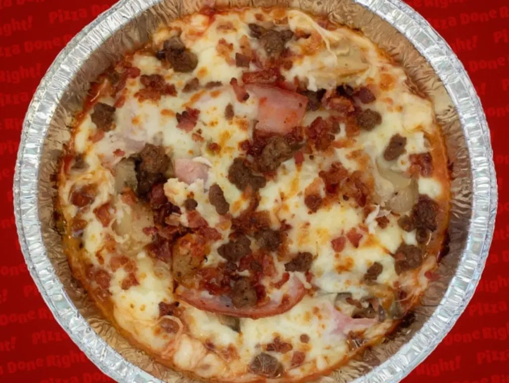 All Meat Pizza Bowl
